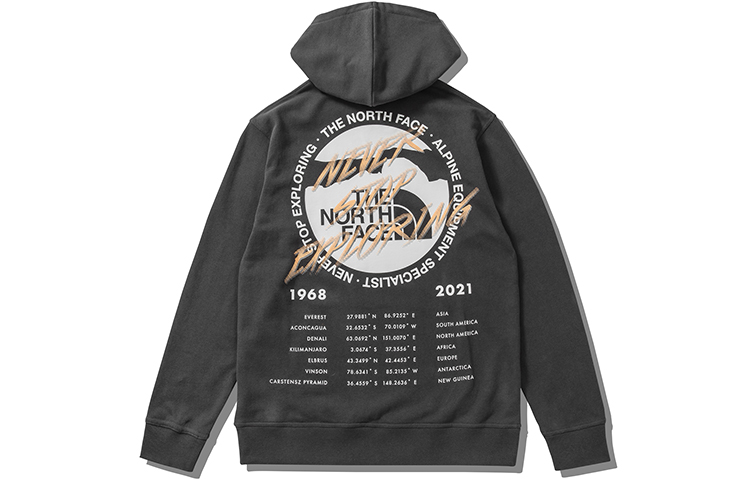 TNF INVINCIBLE Half Dome Graphic Hoodie Men’s Dark Gray NF0A5B1T-0C5