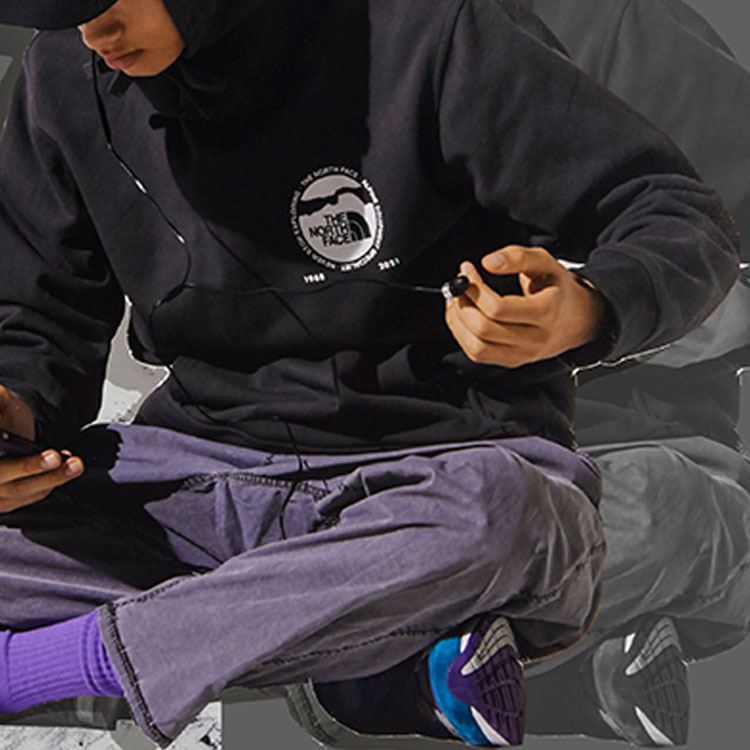 TNF INVINCIBLE Half Dome Graphic Hoodie Men’s Dark Gray NF0A5B1T-0C5 圖 4