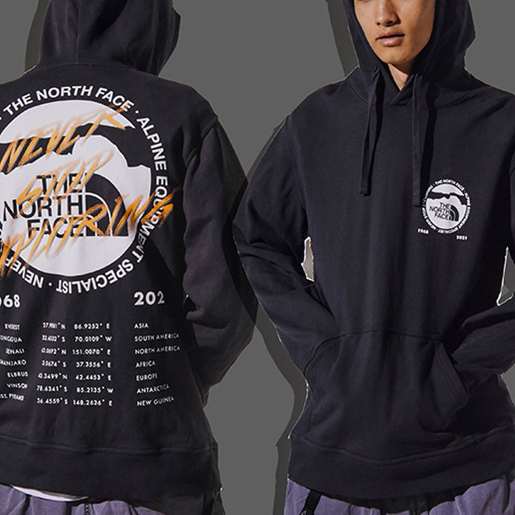 TNF INVINCIBLE Half Dome Graphic Hoodie Men’s Dark Gray NF0A5B1T-0C5 圖 5