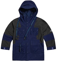 The North Face x Kazuki Kuraishi Blue Multi-Pocket Hooded Windbreaker Jacket NF0A5B3B-L4U The North Face x Kazuki Kuraishi Blue Multi-Pocket Hooded Windbreaker Jacket NF0A5B3B-L4U