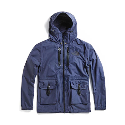 TNF Kazuki Kuraishi Blue Reversible Waterproof Hooded Jacket NF0A46DA-H2G