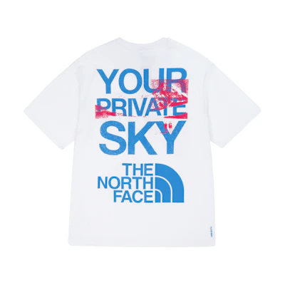TNF Kazuki Kuraishi SS22 Retro Outdoor Graphic Tee White Unisex NF0A7QQD-FN4