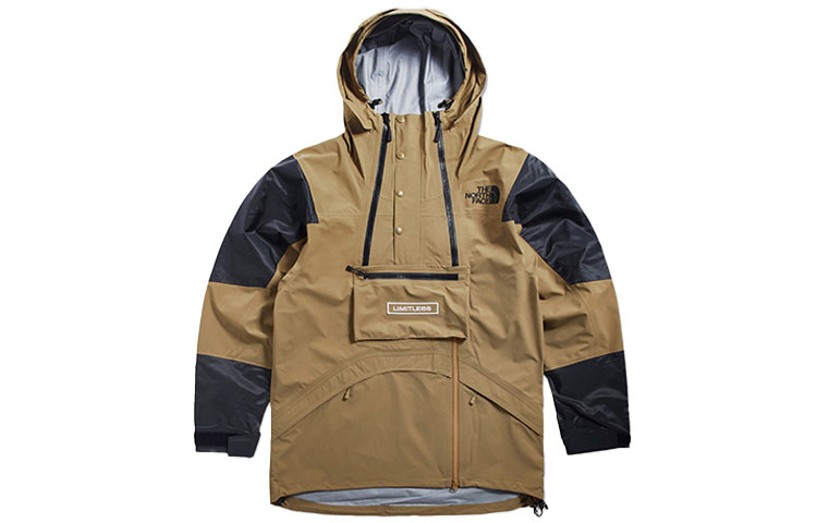 TNF Kazuki Kuraishi Waterproof Half-Zip Jacket Khaki NF0A46D4-D9V