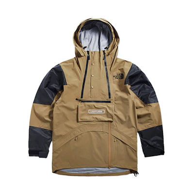 TNF Kazuki Kuraishi Waterproof Half-Zip Jacket Khaki NF0A46D4-D9V
