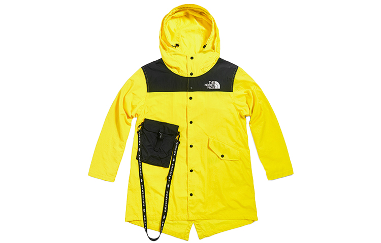 TNF Kazuki Kuraishi Yellow Lightweight Waterproof Windbreaker Jacket NF0A49D3-DW9