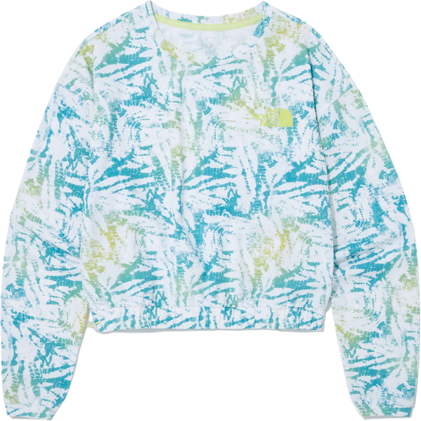 TNF Ocean Wave MTM Retro Water Sports Crewneck Sweatshirt Light Green NM5MQ18D