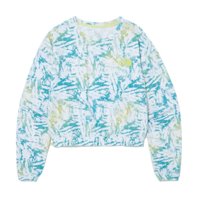 TNF Ocean Wave MTM Retro Water Sports Crewneck Sweatshirt Light Green NM5MQ18D