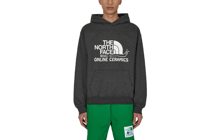 TNF Online Ceramics Black Hoodie Pullover with Logo NF0A7UIB-6B9