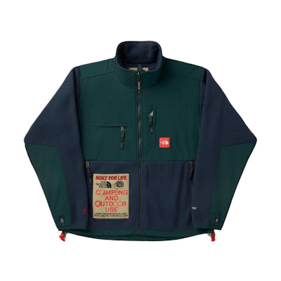 TNF Online Ceramics SS23 Colorblock Fleece Jacket Green Unisex NF0A84RN-O4X