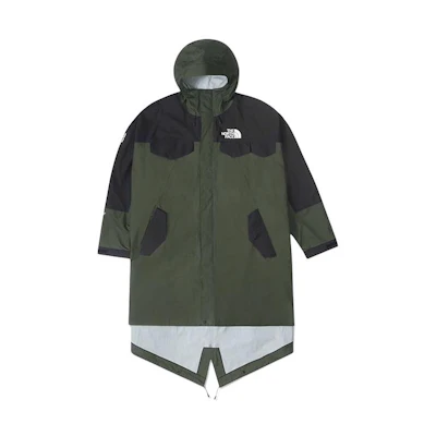 TNF Souku Series SS24 Green Ripstop Outdoor Jacket Unisex NF0A87UC-R0U