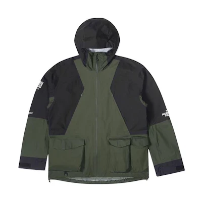 TNF SOUKUU SS24 Green Logo Patchwork Utility Jacket Unisex NF0A87UE-ROU