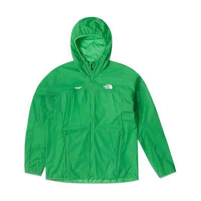 TNF Soukuu SS24 Green Outdoor Logo Stretch Hoodie Jacket Unisex NF0A87UG-384