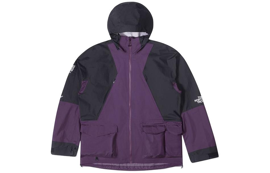 TNF Soukuu SS24 Logo Patch Multi-Pocket Purple Hoodie Jacket NF0A87UE-WO7