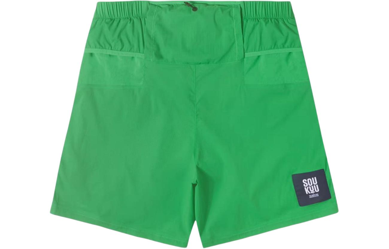Lookbook The North Face x Soukuu SS24 Relaxed Straight-Leg Logo Shorts Green Unisex Casual. NF0A87UH-384