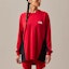 Lookbook The North Face x Soukuu 紅色長袖排汗T恤 男女款. NF0A87UK-VOL