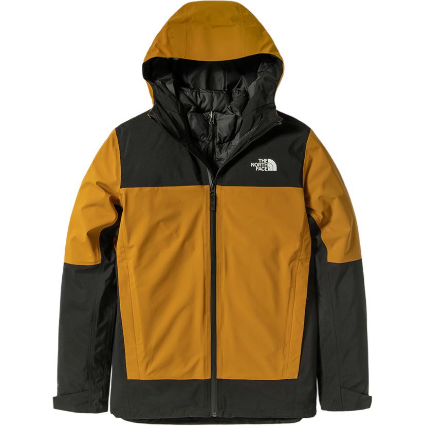 TNF Yellow/Black Waterproof Breathable Insulated Jacket NF0A4N9T-TBK