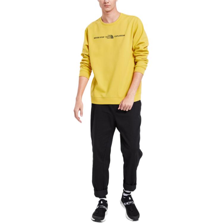 TNF Yellow Breathable Soft Comfort Logo Sweatshirt NF0A498S-ZBJ