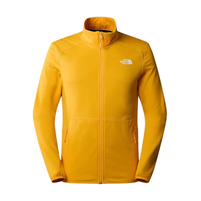 TNF Yellow Fleece Zip-Up Jacket NF0A3YG1-56P