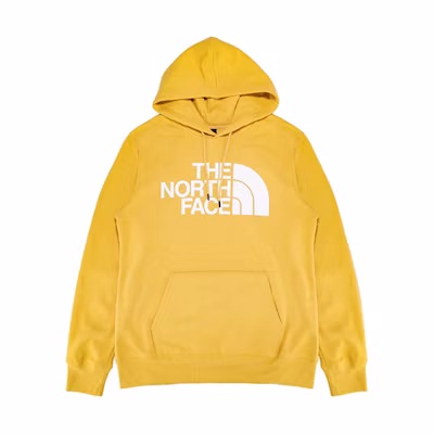 TNF Yellow Half Dome Logo Fleece Hoodie Winter Pullover NF0A4M4B-ZBJ