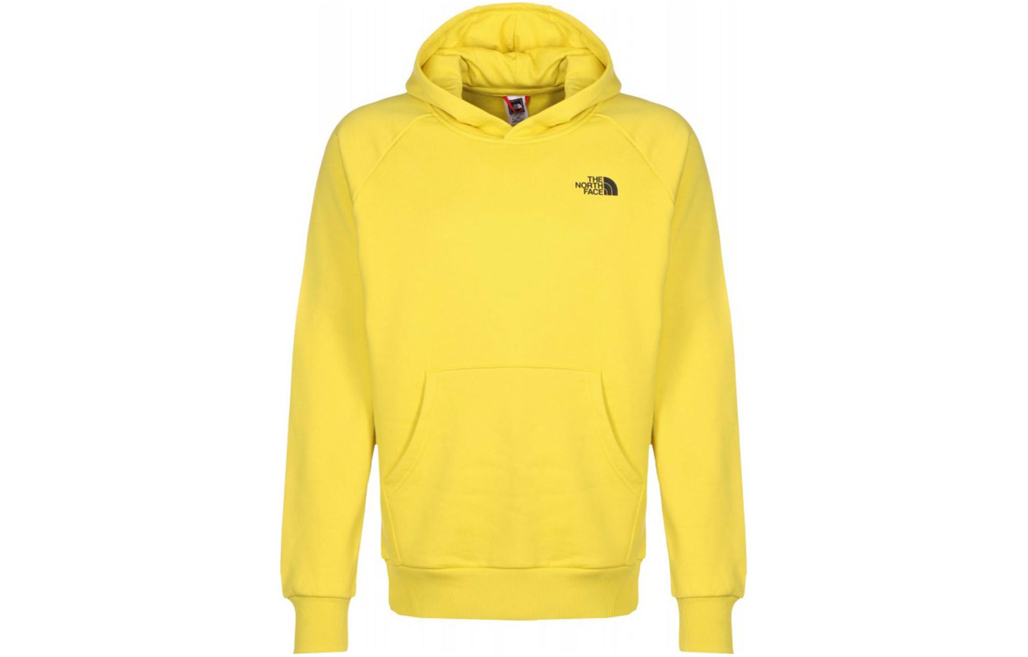 TNF Yellow Hoodie with Back Print NF0A2ZWU-760