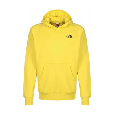 TNF Yellow Hoodie with Back Print NF0A2ZWU-760