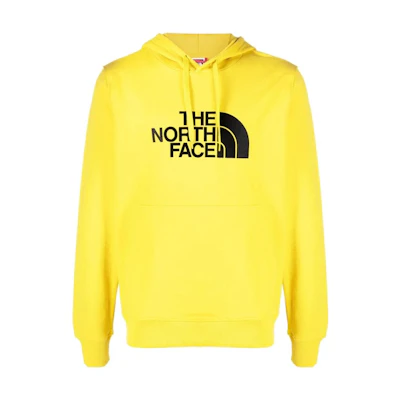 TNF Yellow Hoodie with Embroidered Logo NF00A0TE7601
