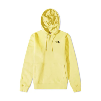 TNF Yellow Hoodie with Logo Print NF0A7X2G-71U