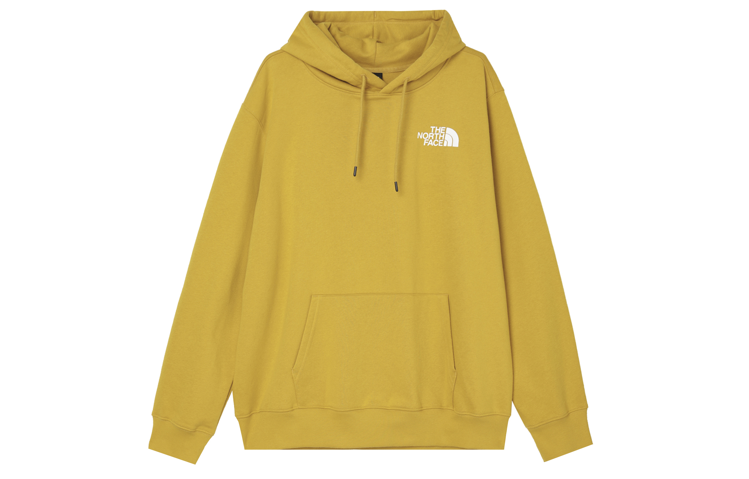 TNF Yellow Men’s Hoodie with Back Letter Logo Print NF0A4761-H9D
