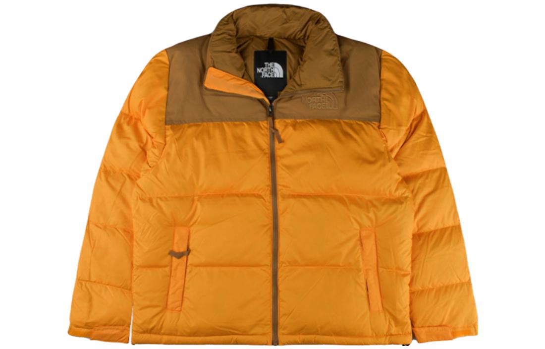 TNF Yellow Nuptse Water-Resistant Packable Down Jacket - Winter NF0A3YRJ-TGF