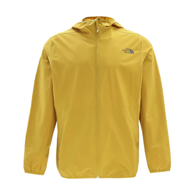TNF Yellow Outdoor Water-Repellent Hooded Jacket NF0A5B3Y-76S