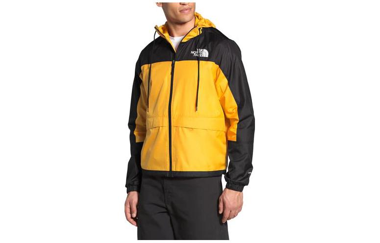 TNF Yellow Outdoor Windproof Comfort Jacket NF0A4QZ7-56P