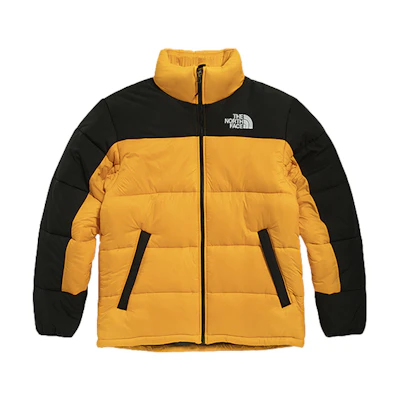 TNF Yellow Puffer Jacket Warm and Comfortable NF0A4QYZ-ZU3