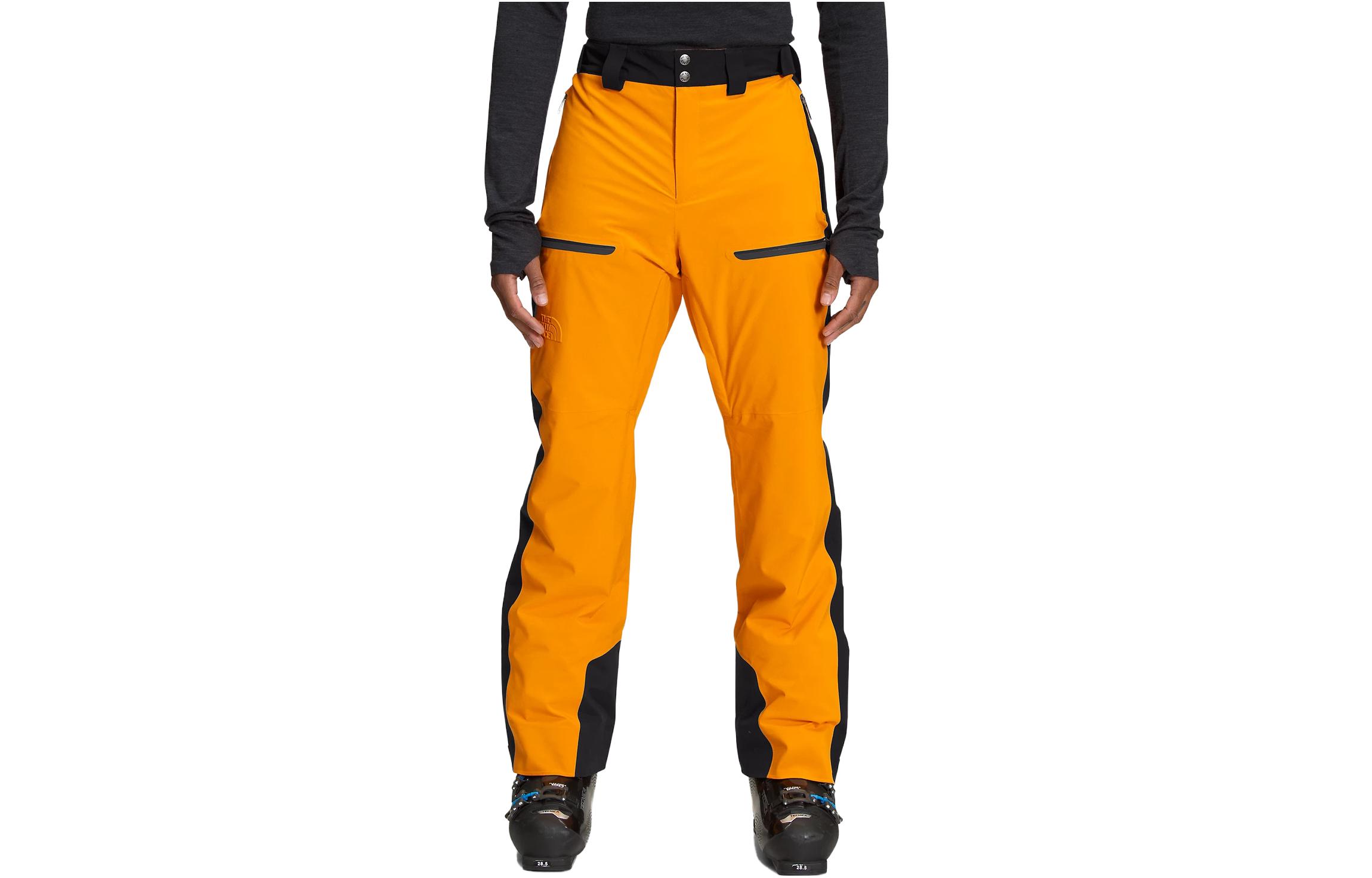 The North Face Yellow Retro Color Block Straight Track Pants NF0A7UTU-7Q6
