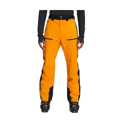 TNF Yellow Retro Color Block Straight Track Pants NF0A7UTU-7Q6