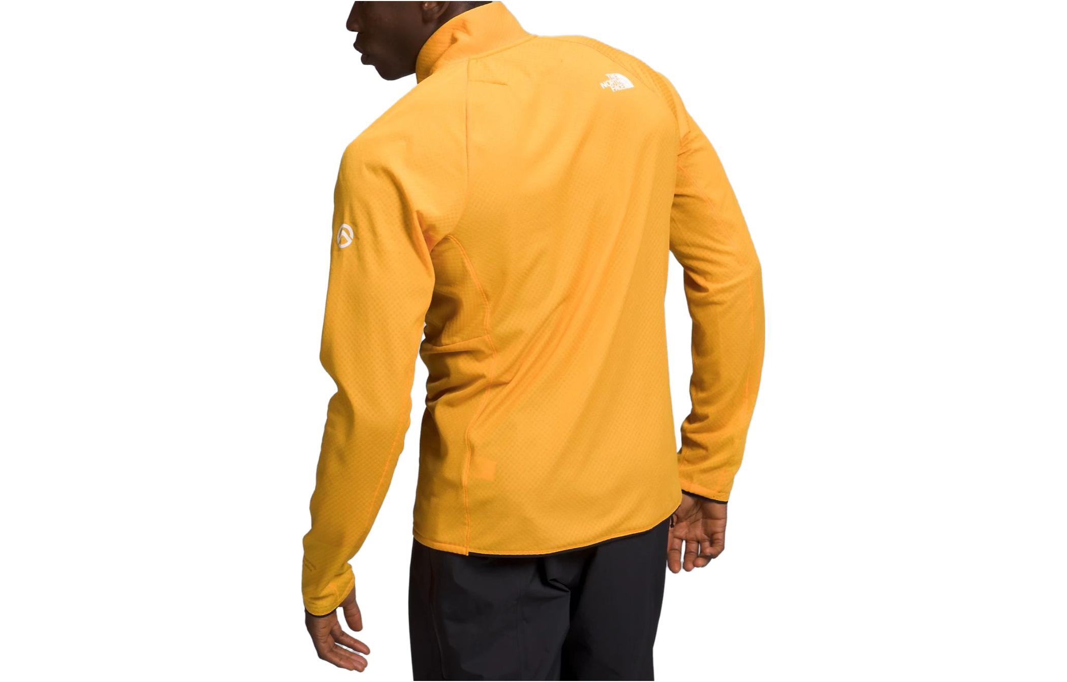 Lookbook The North Face 黃色修身半拉鍊套頭運動衫 NF0A5J8R-56P