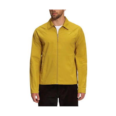 TNF Yellow Solid Color Zip-Up Jacket NF0A7URS-76S