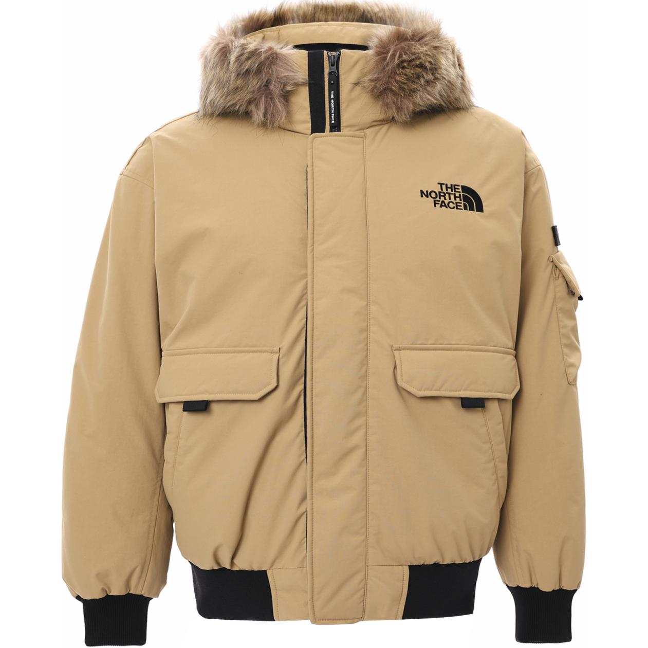 The North Face Yellow Unisex Hooded Jacket - Stylish & Warm NI1DP52E