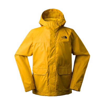 TNF Yellow Waterproof Hooded Softshell Jacket Outdoor Hiking NF0A86RJ-H9D