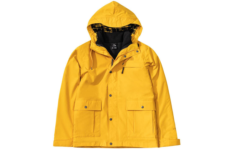 TNF Yellow Waterproof Outdoor Jacket 4NBH-56P