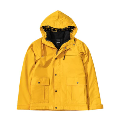 TNF Yellow Waterproof Outdoor Jacket 4NBH-56P