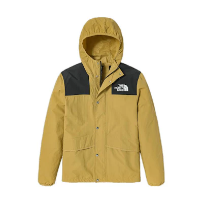 TNF Yellow Windproof Water-Repellent Hooded Jacket NF0A5JYN-ZSF