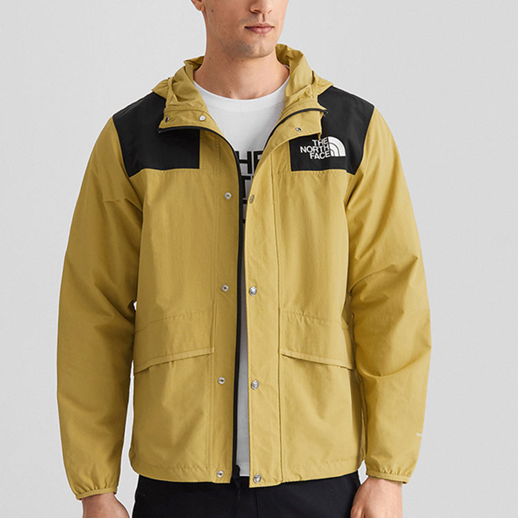 TNF Yellow Windproof Water-Repellent Hooded Jacket NF0A5JYN-ZSF 圖 6