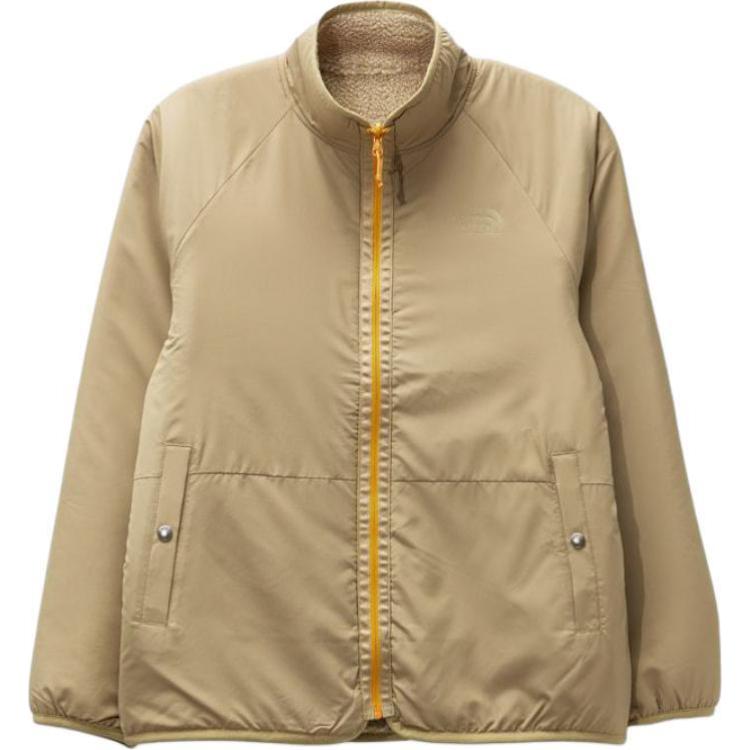 TNF Yellow Zip-Up Stand Collar Long Sleeve Jacket NF0A83SC-HO51