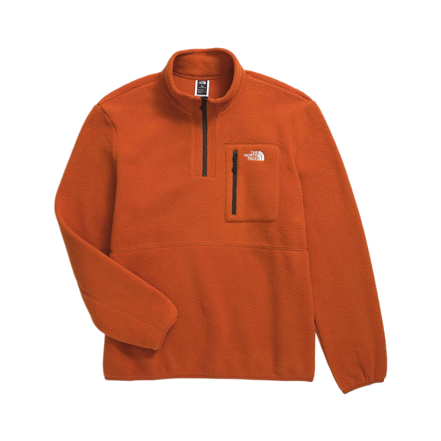 TNF Yumiori ¼ Zip Pullover Sweatshirt Men’s Earth Brown NF0A883S-3AV