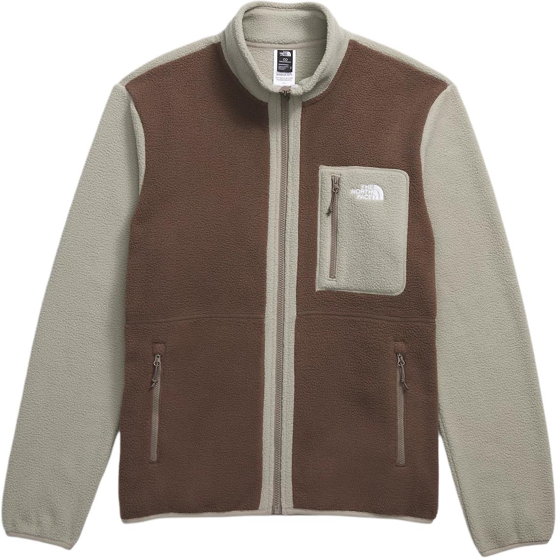 TNF Yumiori Colorblock Zip Jacket Smoked Brown NF0A883R-3BQ