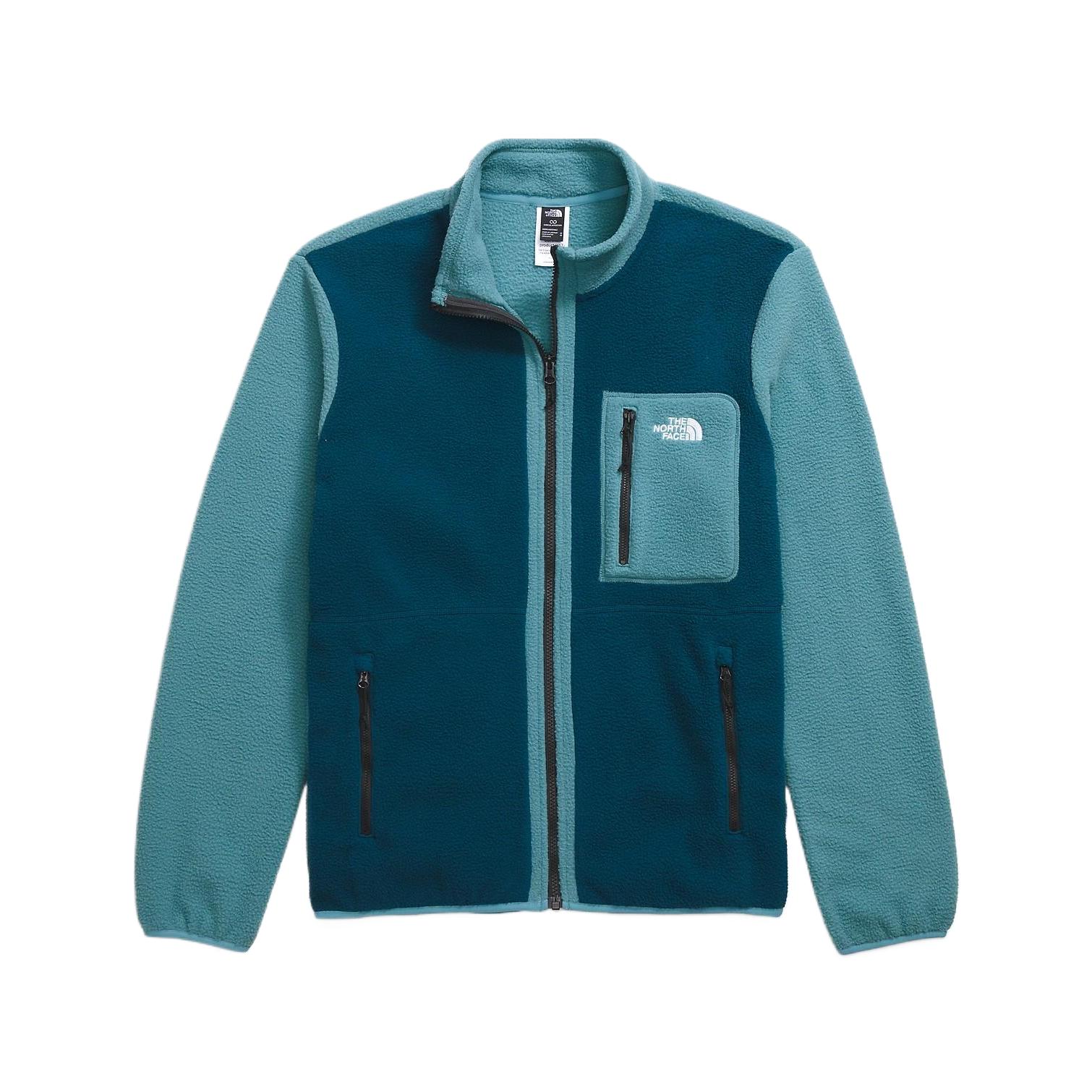 TNF Yumiori Logo Print Jacket Midnight Petrol/Seaweed Blue/Black NF0A883R-3B1