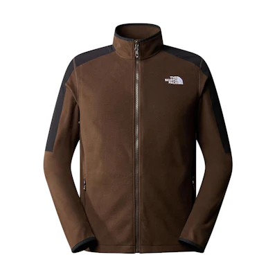 TNF Zip-Up Fleece Jacket Coffee Color NF0A85AJ-HCF