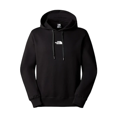 TNF Zumu Hoodie Black Logo Print Pullover Sweatshirt NF0A87DB-JK3
