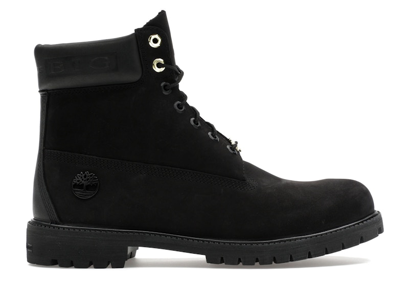 The Notorious B.I.G. x Timberland 6 Inch Premium Boot 'Christopher Wallace Collection - Black' TB0A2P6W-ENJ