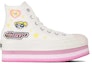 Order The Powerpuff Girls x Converse Chuck Taylor All Star Chunkyline High 'White Pink' 31312820